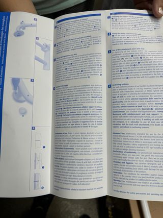 Barra sostegno ribaltabile 70 cm per disabili c