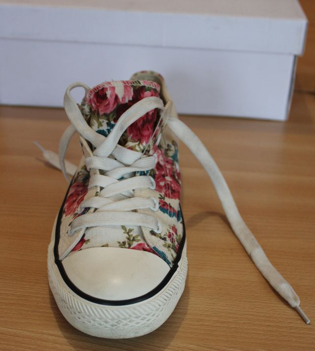 Sneakers JANESSA fantasia a fiori, tg40
