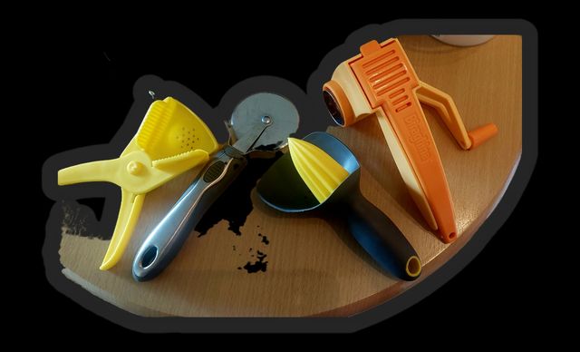 set attrezzi utensili cucina