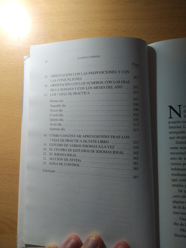 Aprende un Idioma en 7 días - Ramón Campayo
