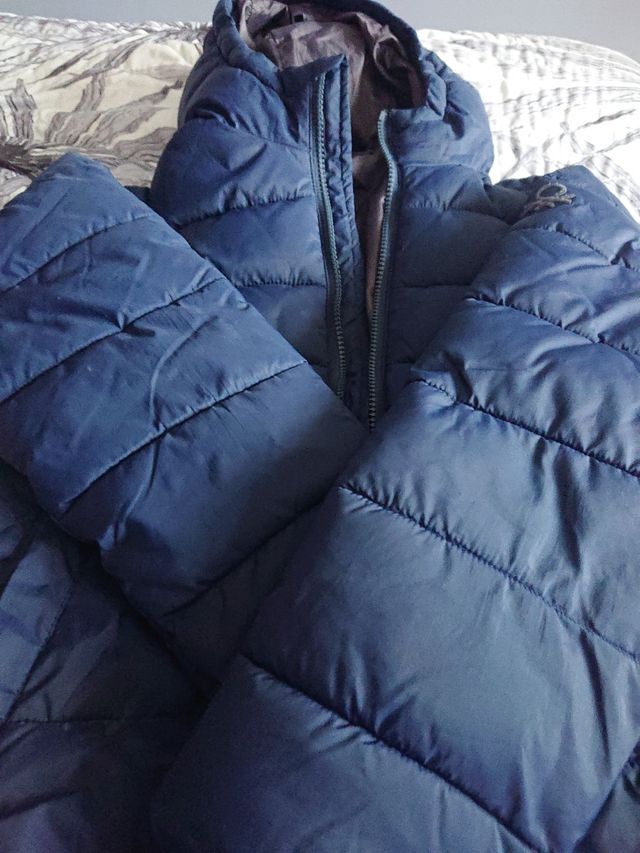 Cazadora azul marino niño benetton