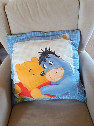 Juego de sabanas y almohada infantil, Winnie Pooh
