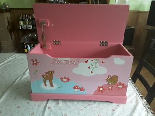 Baúl Infantin, largo 59 cm, ancho 26 cm,