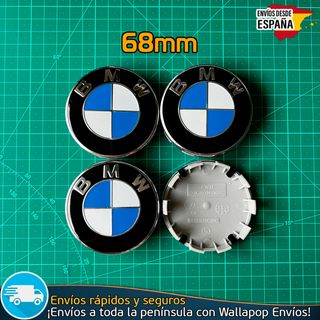 X4 Tapacubos BMW 68mm llantas Tapabujes Emblemas