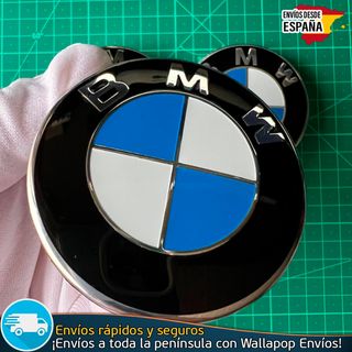 X4 Tapacubos BMW 68mm llantas Tapabujes Emblemas