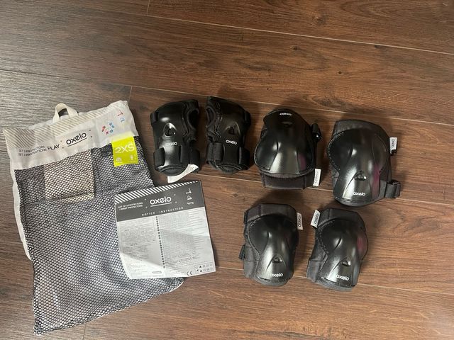 Protector patinaje color negro