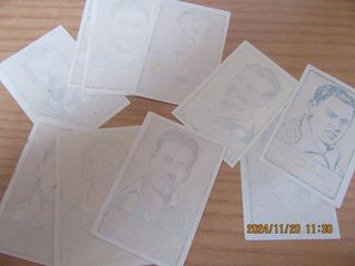 Cromos antiguos artistas  de cine