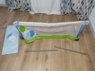 Barrera de cama plegable