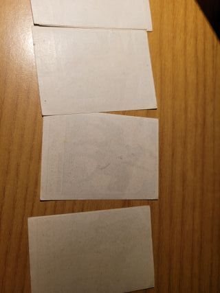 Cromos antiguos Caballeria Europea