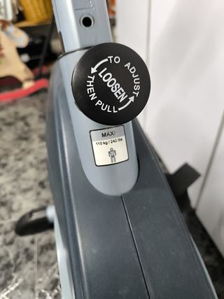 Bicicleta estática décathlon