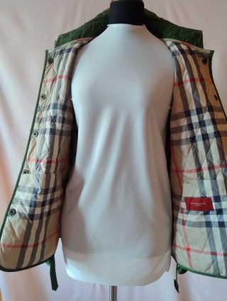 Chaqueta térmica con acolchado de rombos BurBerry
