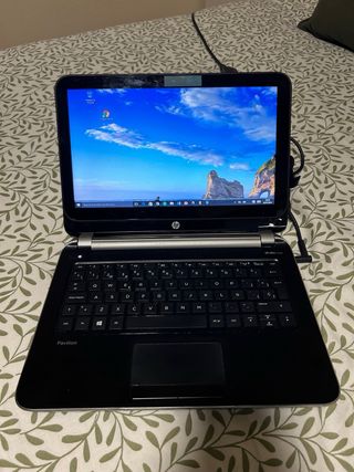 Ordenador portátil de HP táctil