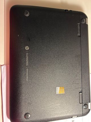 Ordenador portátil de HP táctil