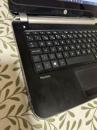 Ordenador portátil de HP táctil