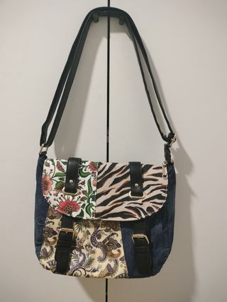 Bolso vaquero estampado
