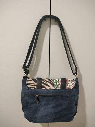 Bolso vaquero estampado