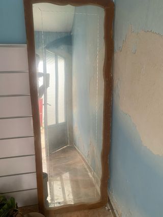 Espejo madera antiguo