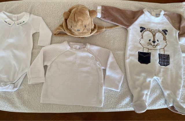 Corredino bambino 1 mese 4 pezzi varie marche