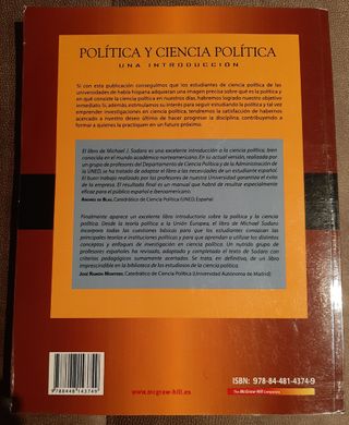 Política y Ciencia Política. Sodaro. UNED