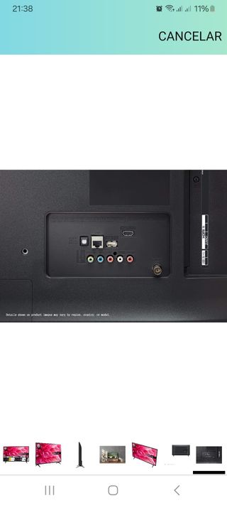 TV LG Smart TV FULL HD de 108 cm 43"
