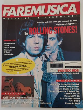 Rivista FARE MUSICA 1994 ROLLING STONES