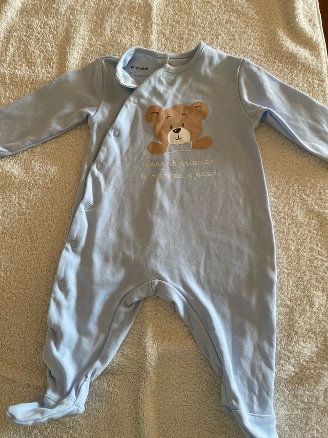 Corredino bambino Prenatal 0-3 mesi 7 pezzi