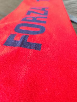 Bufanda serigrafiada fútbol Tolmezzo años 90