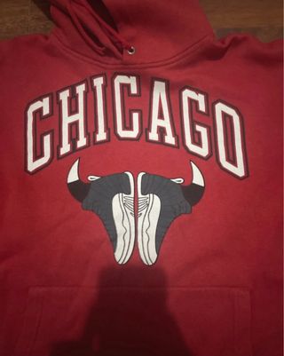 Sudadera Roja Chicago Bulls