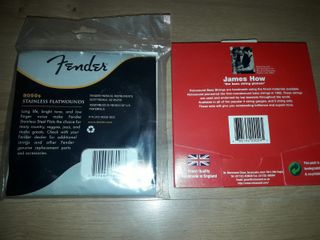 Cuerdas de bajo -Fender-Rotosound-Dean Markley-EBS