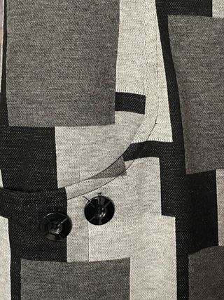 Vestido cuadros invierno