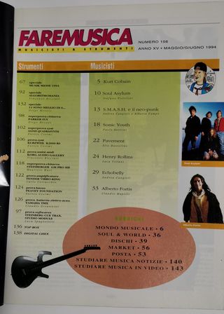 Rivista FARE MUSICA 156 1994 FORTIS