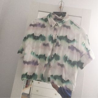 Camisa zara tie dye