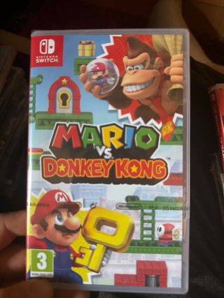 Mario vs donkey kong switch precintado