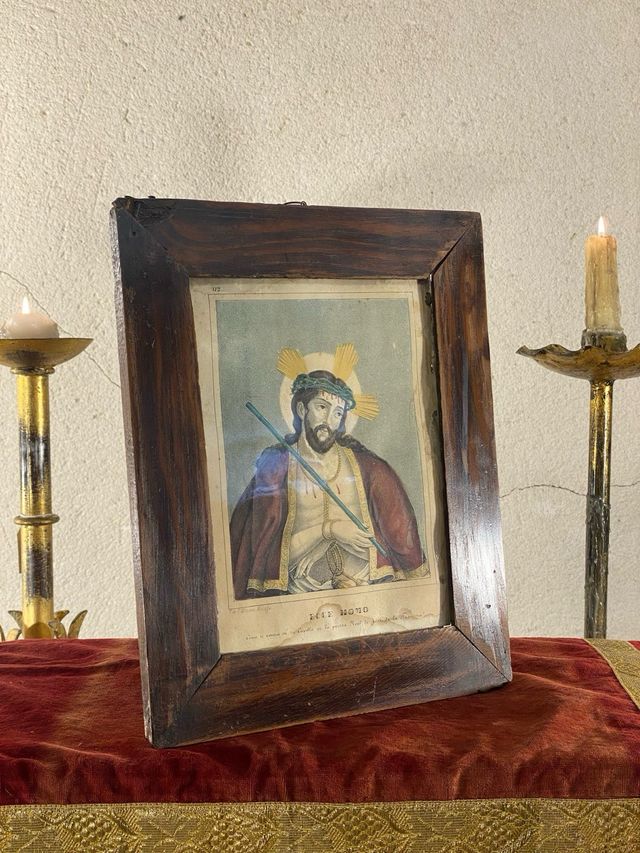 Litografía antigua Jerez de la Frontera F. Mitjana