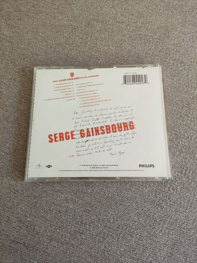 Serge Gainsbourg. Du Chant à la une!...