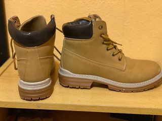 Botines de piel color mostaza mujer Skandalo&Kaos