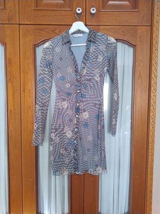 Vestido tul Bershka talla XS