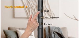 Lámpara de Pie LED Regulable de 36 W