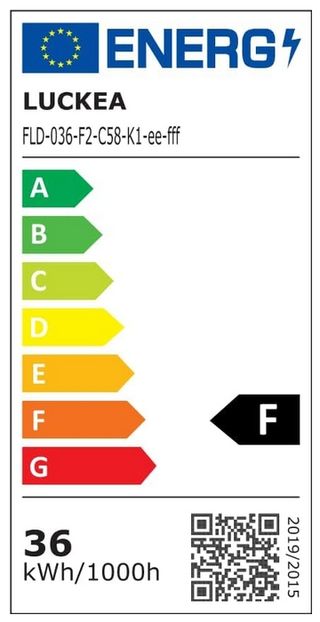 Lámpara de Pie LED Regulable de 36 W