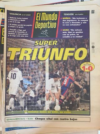 Colección portadas míticas FC Barcelona