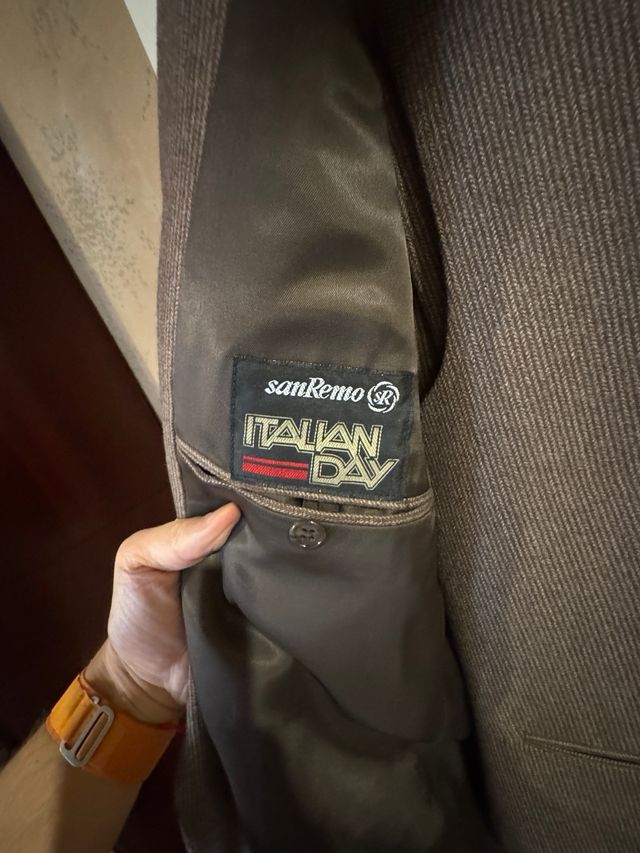 Completo Sanremo Lana Uomo tg 54 come nuovo