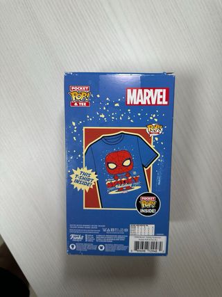 Pocket pop inside Spiderman