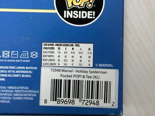 Pocket pop inside Spiderman