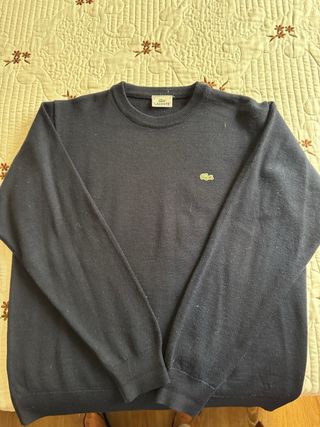 Jersey lana hombre Lacoste
