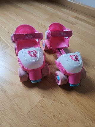 Patines Barbie extensibles 3 velocidades