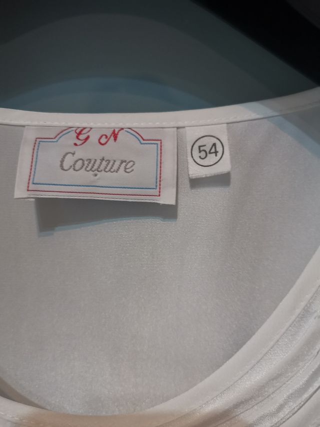 camicia da donna in raso e pizzo