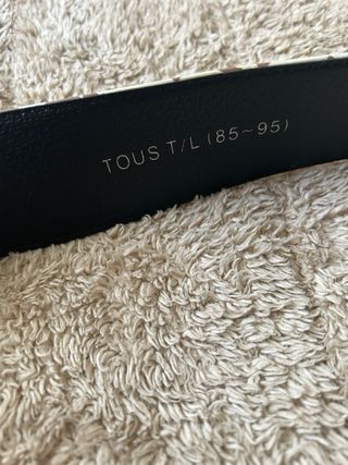 Cinturón Tous osos.