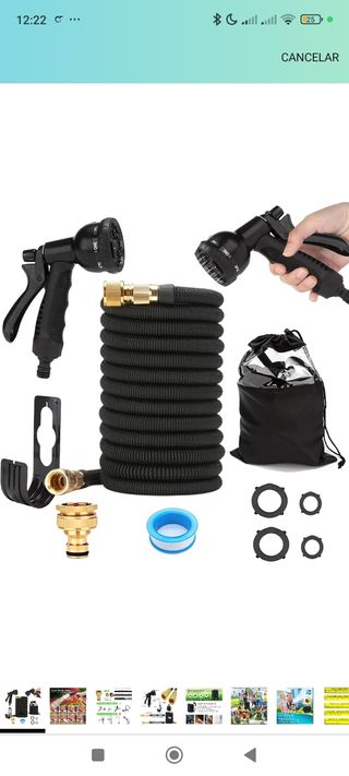 Mangueras extensibles 7,5 o 15 o 22.5 o 30 M