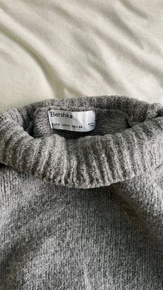 Jersey gris Bershka