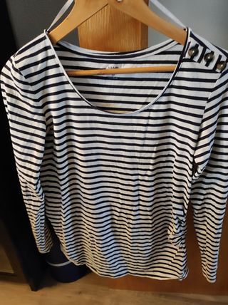 Camiseta larga embarazada 